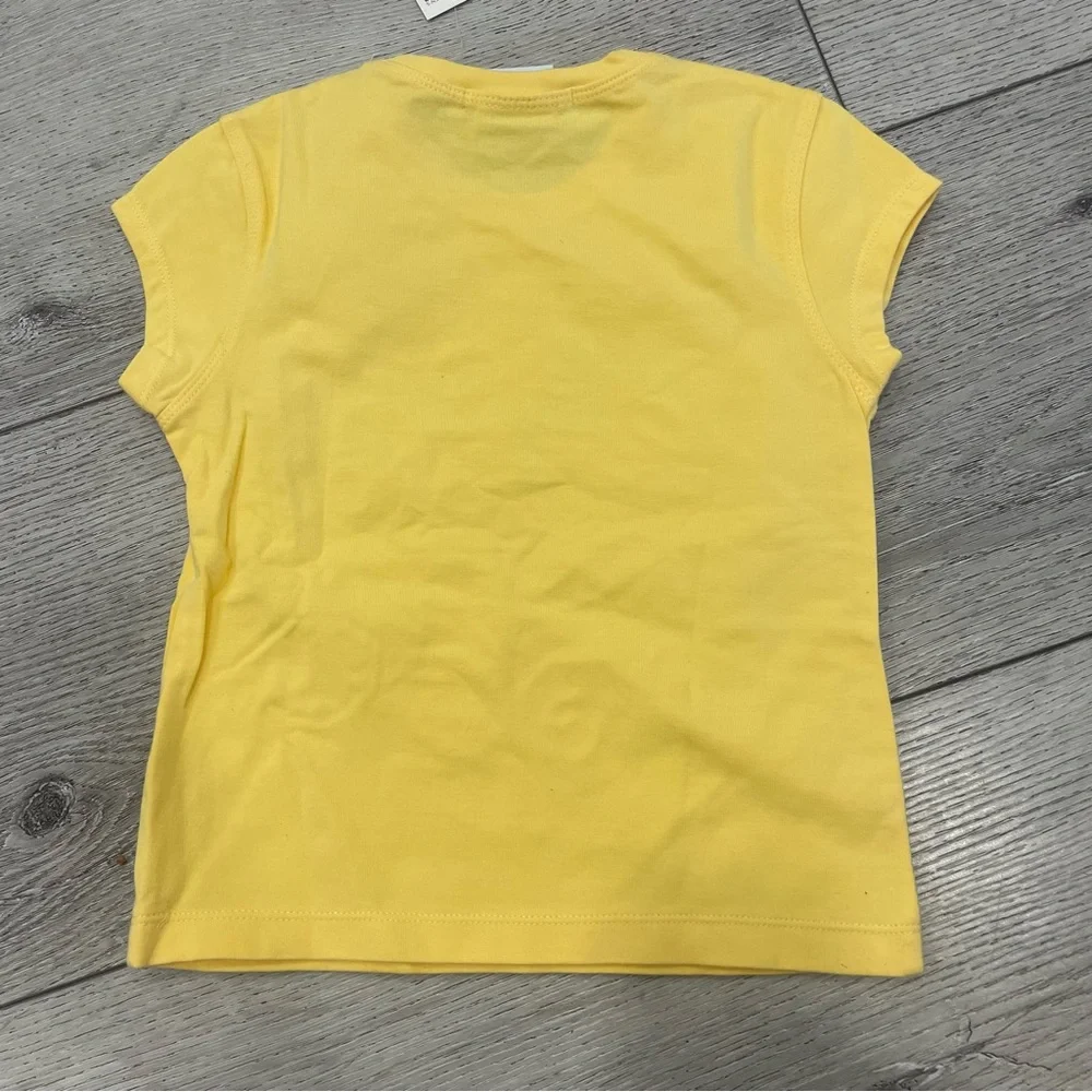 The Children's Place Yellow Swirl Design Tee